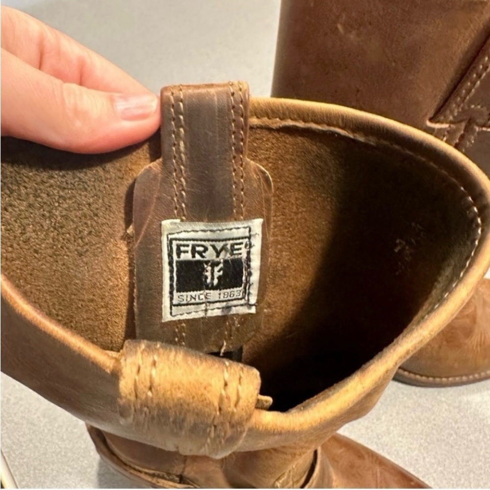 Frye Brown Leather Boots
